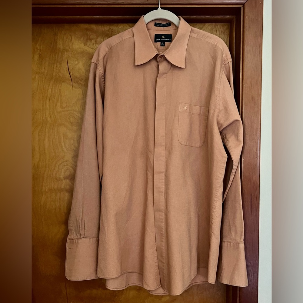 Stacy Adam’s Men’s Textured Dress Shirt.